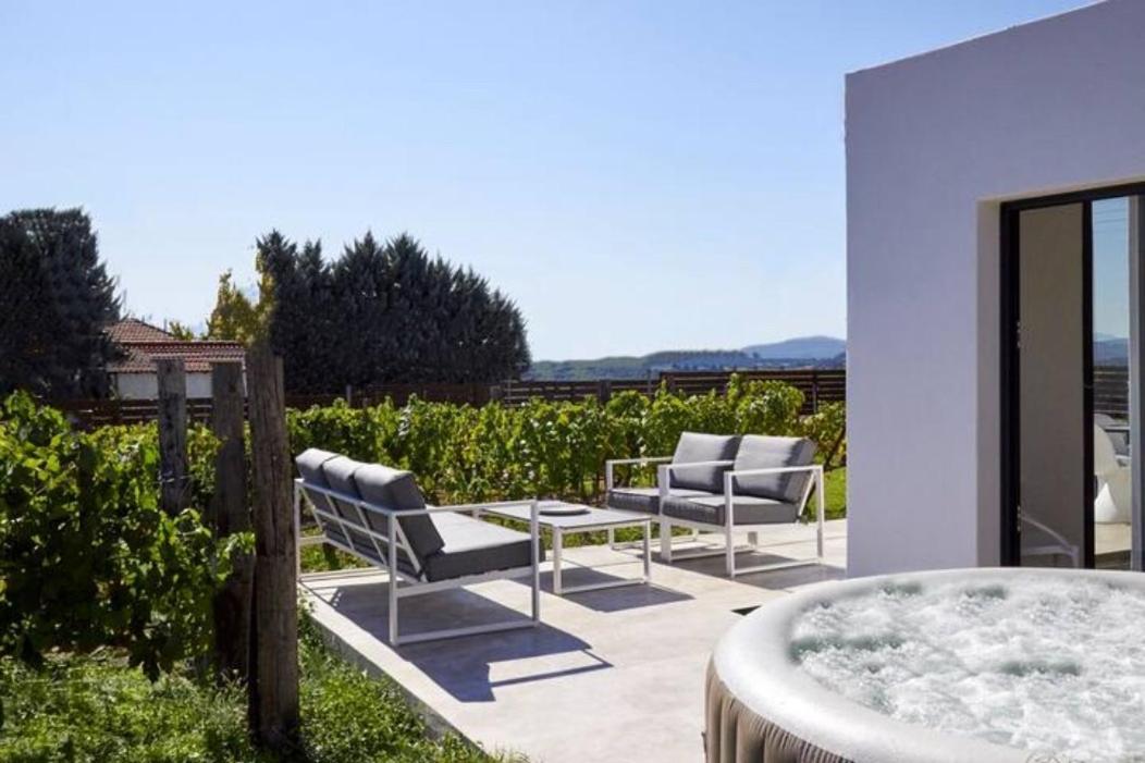 Trie Vineyard Cottage Grevena Buitenkant foto